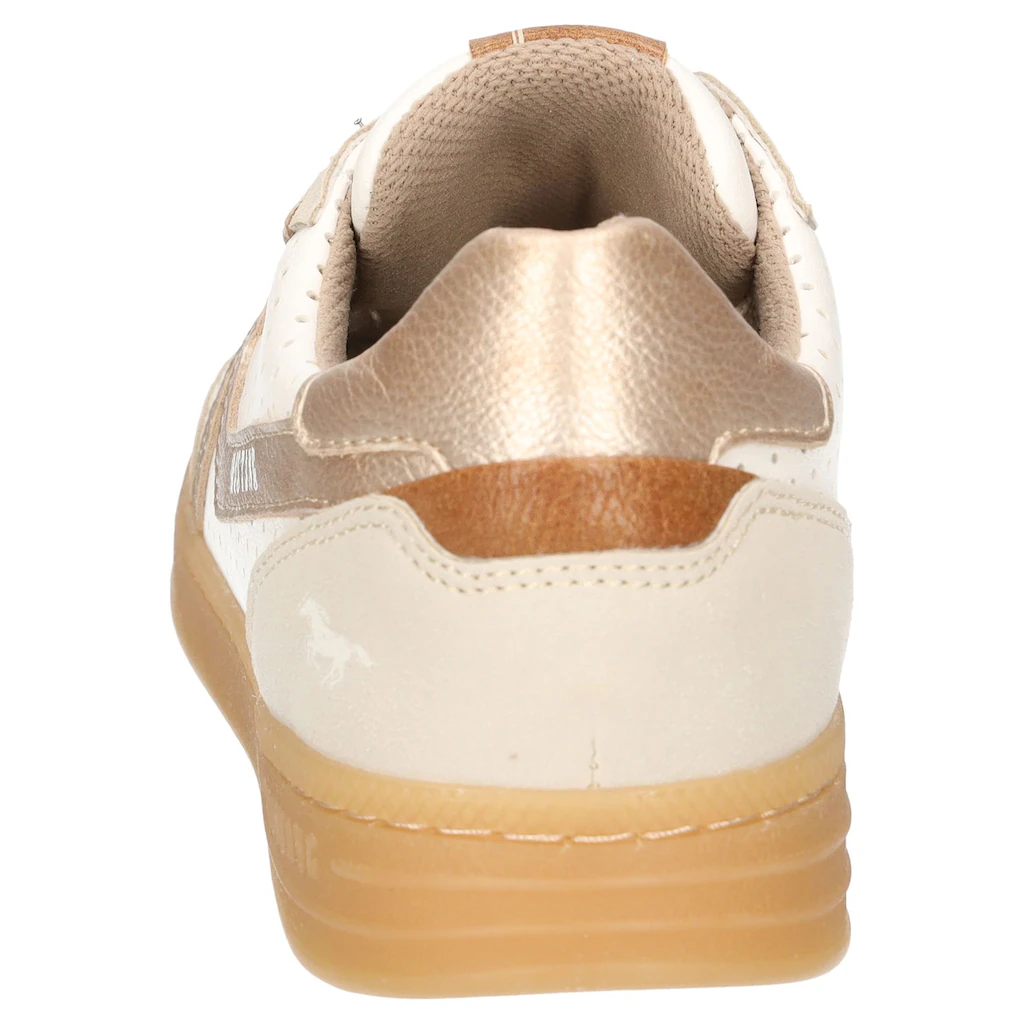 Mustang Shoes Sneaker Retro Sneaker Schnürschuh Mit Modischen Applikationen