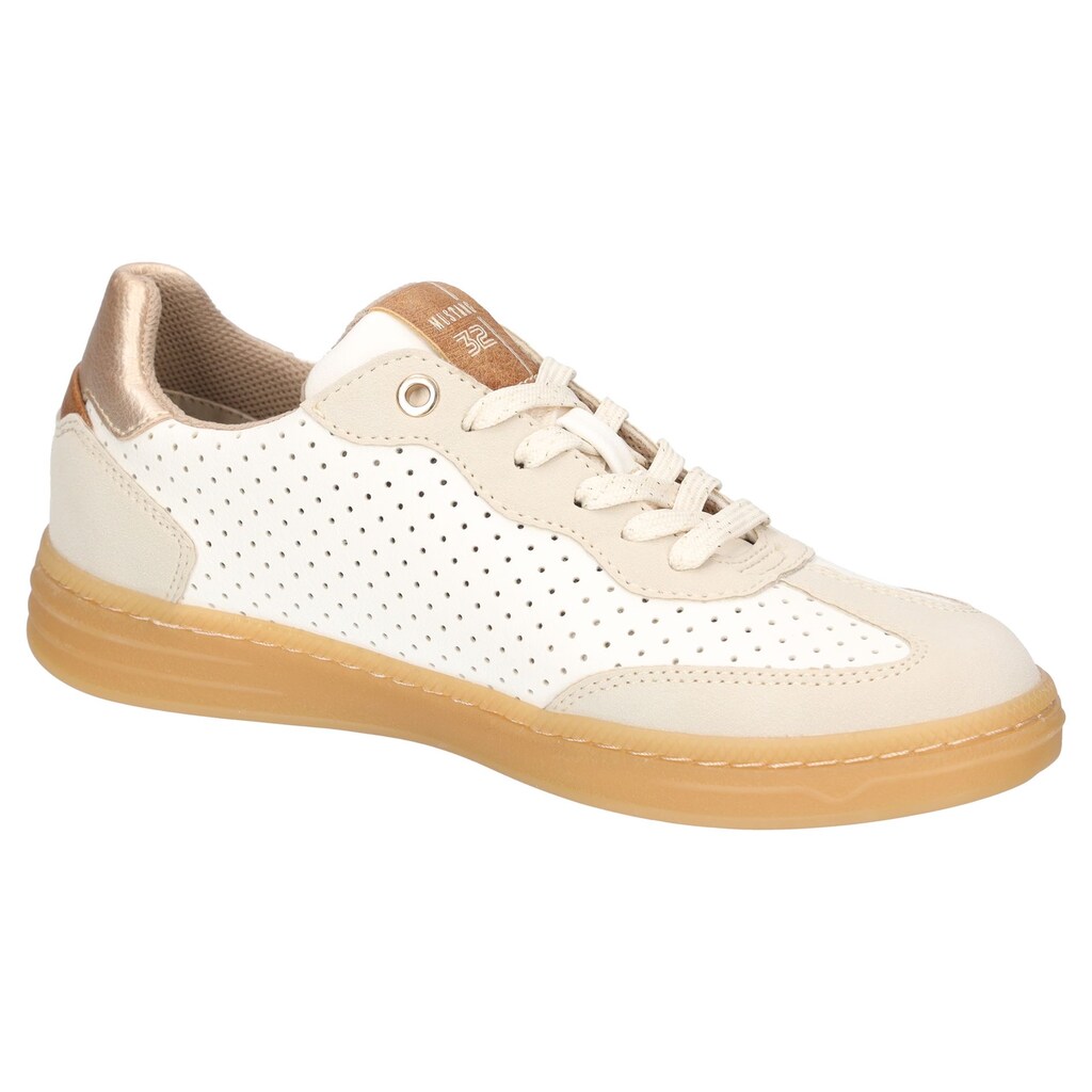Mustang Shoes Sneaker Retro Sneaker Schnürschuh Mit Modischen Applikationen