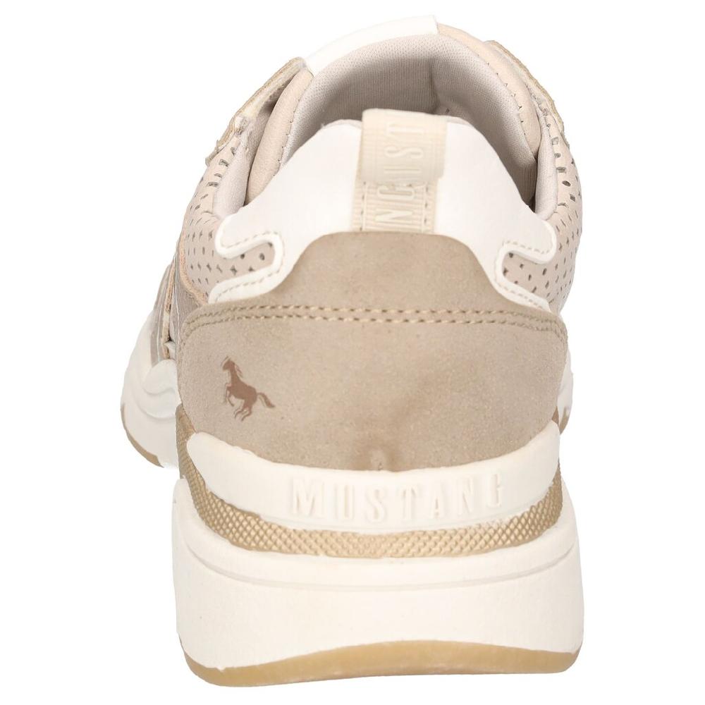 Mustang Shoes Sneaker Slipper Schnürschuh Mit Modischer Lochung
