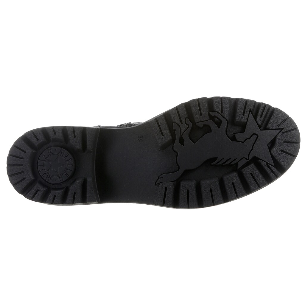 Mustang Shoes Stiefelette Mit Innen-Reißverschluss Kaufen