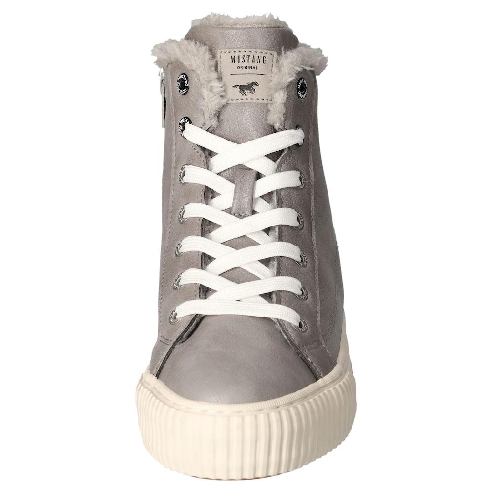 Mustang Shoes Winterboots High Top Sneaker Schnürboots Mit Plateausohle ▷ Für
