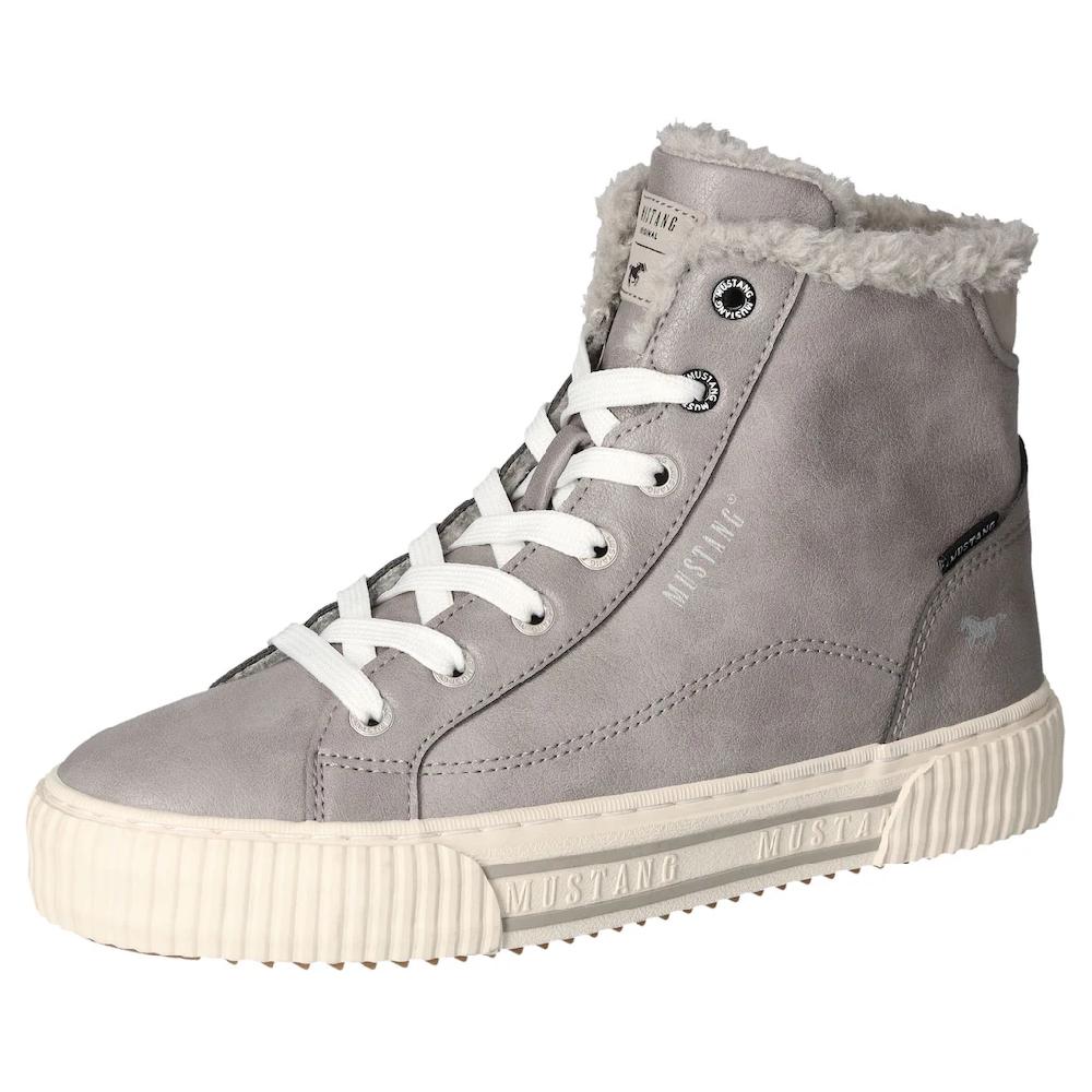 Mustang Shoes Winterboots High Top Sneaker Schnürboots mit Plateausohle ▷ für