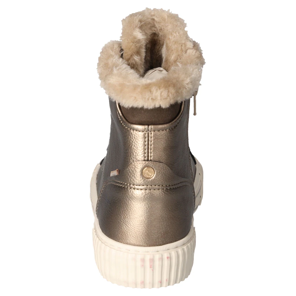 Mustang Shoes Winterboots Schnürboots High Top Sneaker Mit Innenreißverschluss Kaufen