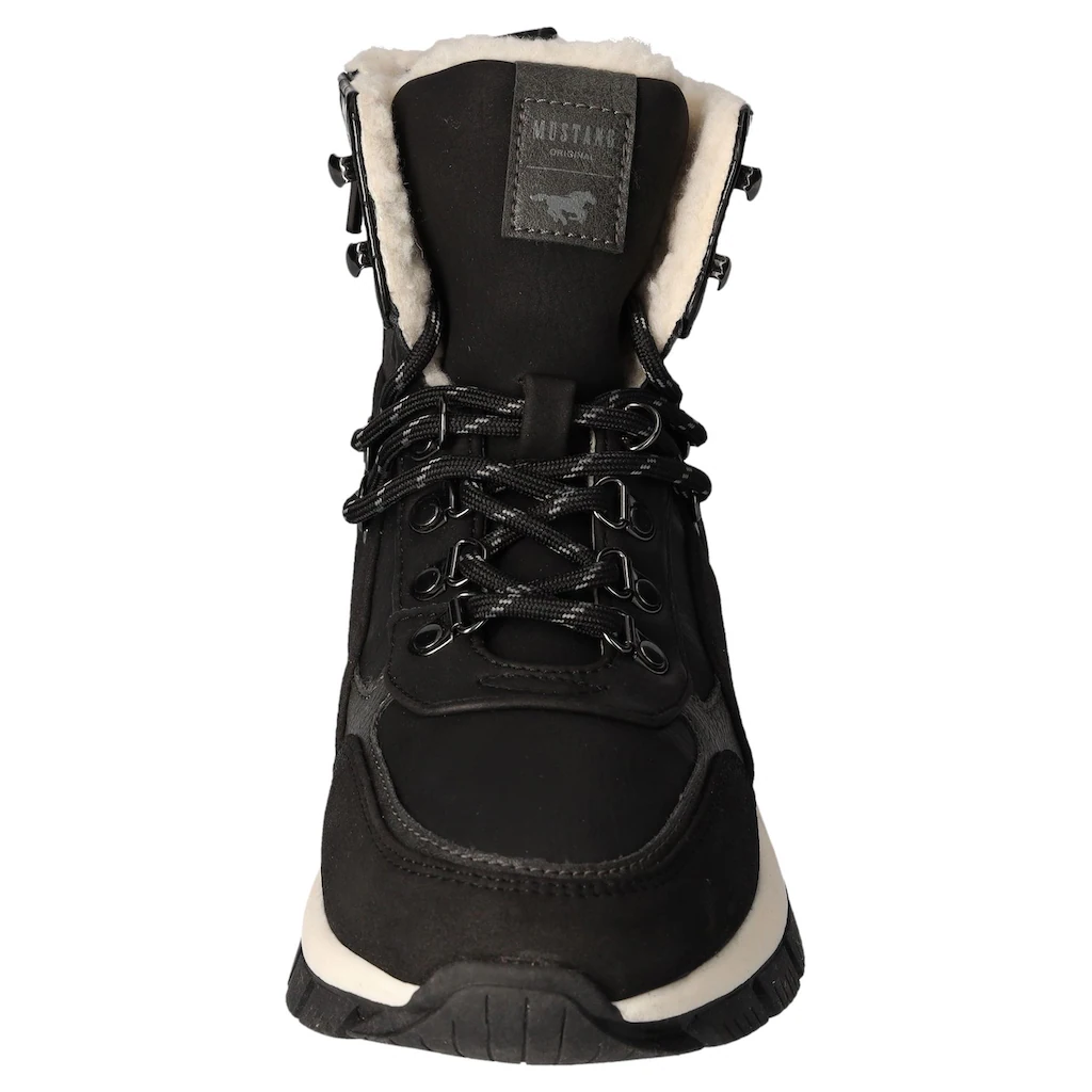 Mustang Shoes Winterboots Schnürboots Outdoorboots Warmfutter Mit Schaftrandpolsterung Kaufen