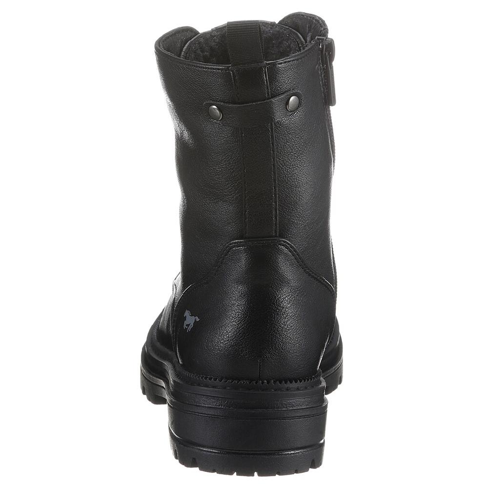 Mustang Shoes Winterboots Schnürboots Winterstiefelette Nieten Und Zierriegel An Der Ferse ▷ Für