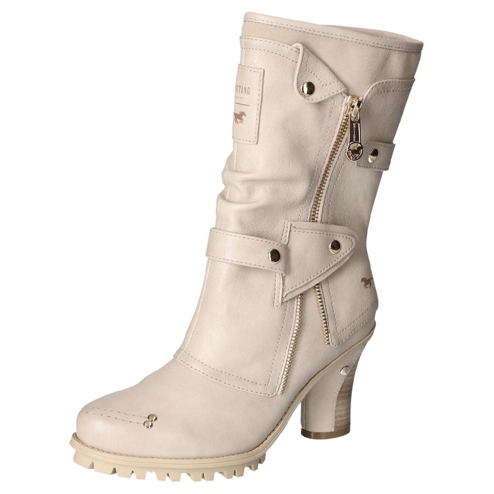Mustang Shoes Winterstiefel mit trendigen Metallic-Details ▷ für