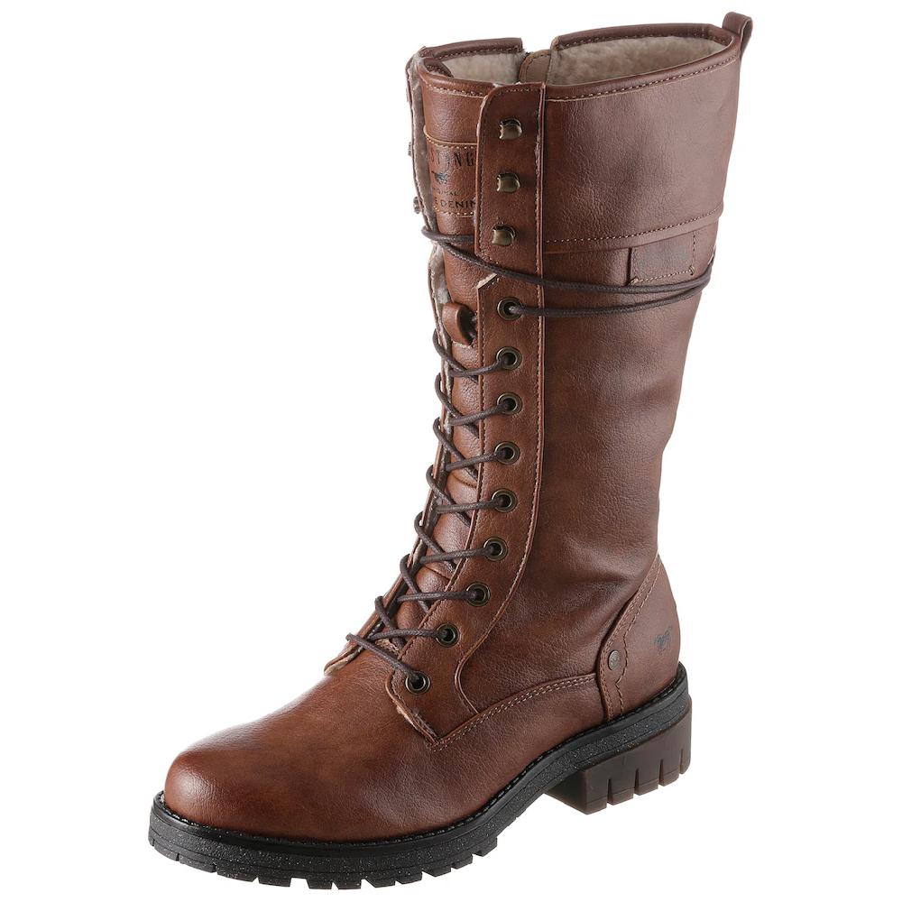 Mustang Shoes Winterstiefel Stiefel Langschaft-Stiefel mit variablen XS-Schaft online bestellen