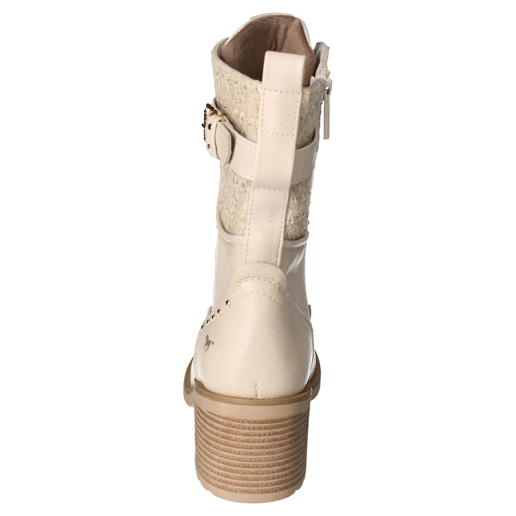 Mustang Shoes Winterstiefelette Plateaustiefelette Schnürboots Mit Praktischem Innenreißverschluss Kaufen