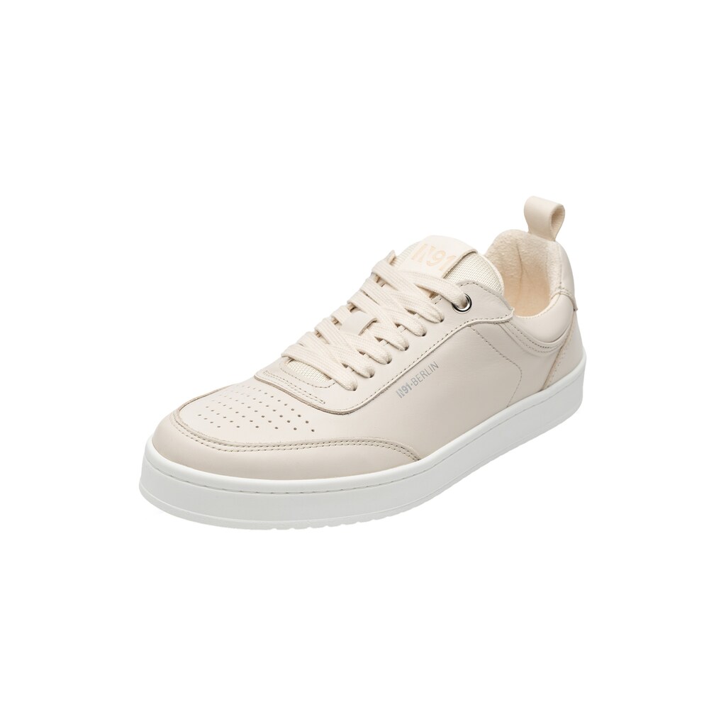 N91 Sneaker »Court W AB Damensneaker« Turnschuh Leder Handgefertigt Sportlicher Freizeitschuh Damen Online Kaufen