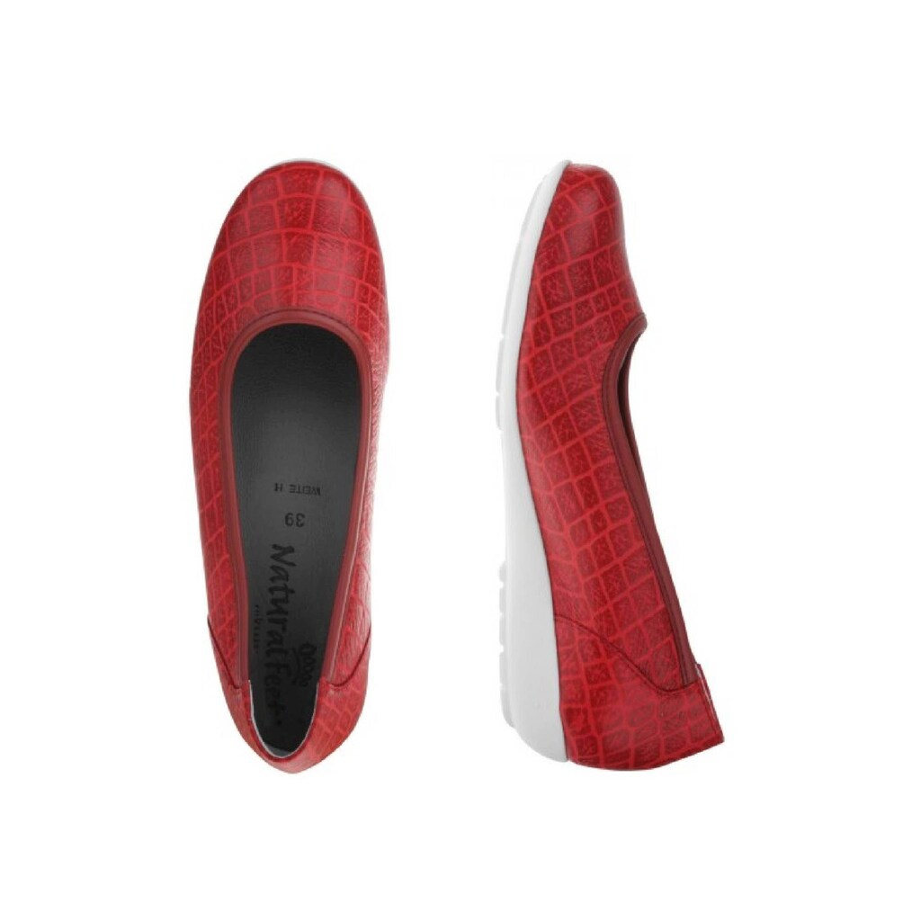 Natural Feet Ballerina »Catharina« Mit Memolatex-Einlegesohle Online Bestellen