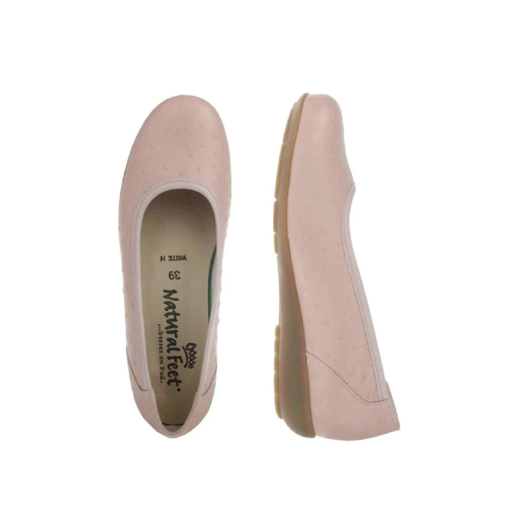 Natural Feet Ballerina »Celine« Mit Stoßabfedernder Laufsohle Kaufen