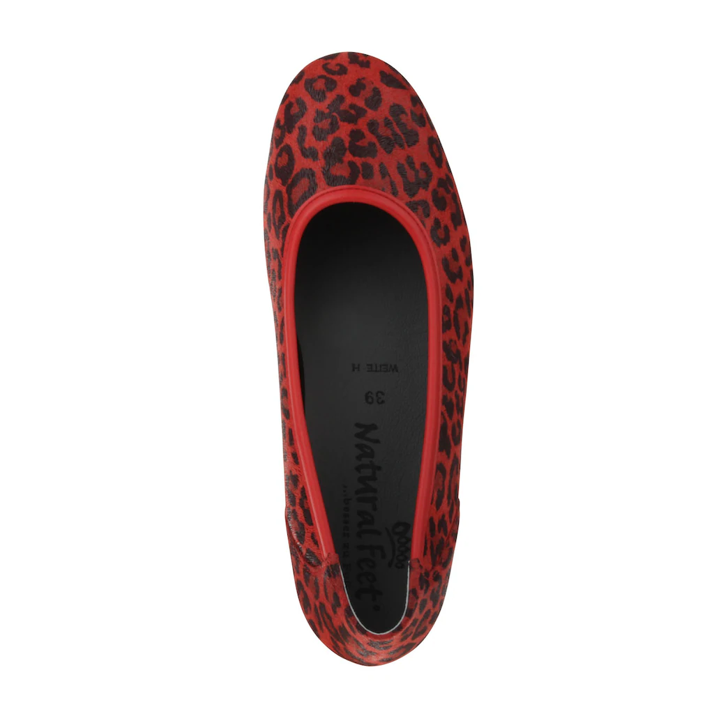 Natural Feet Ballerina »Jasmin« Mit Leopardenprint Online Bestellen