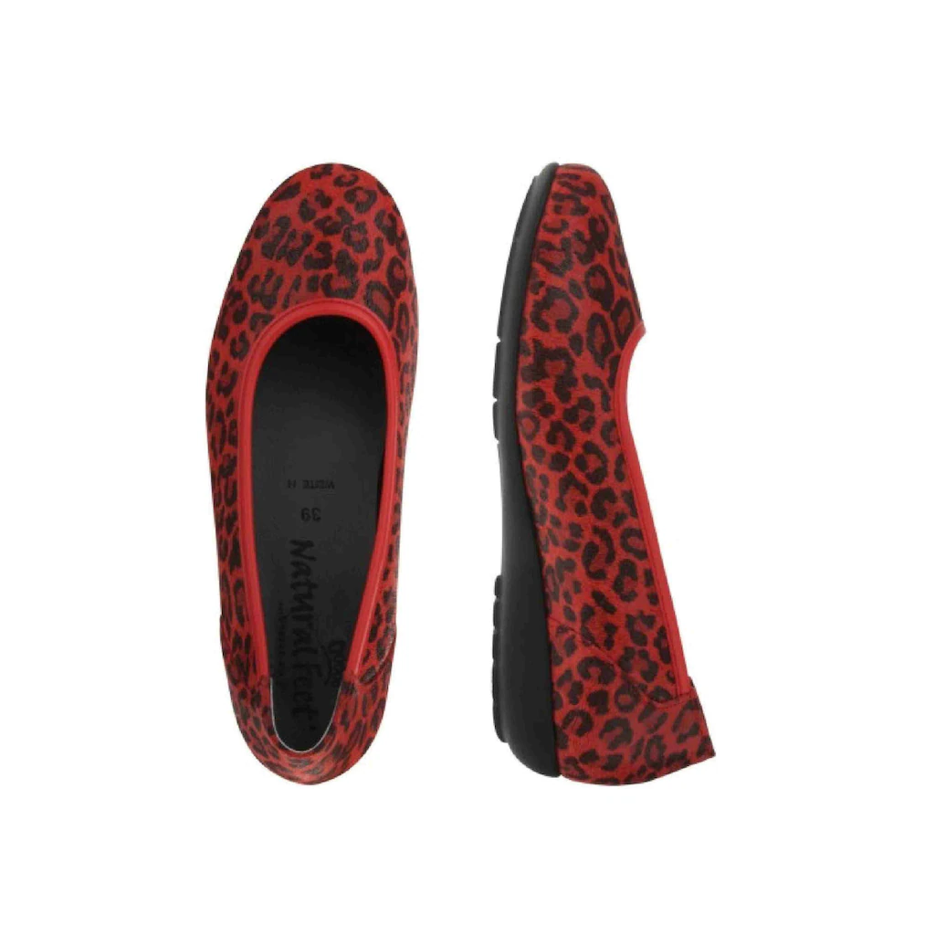 Natural Feet Ballerina »Jasmin« Mit Leopardenprint Online Bestellen