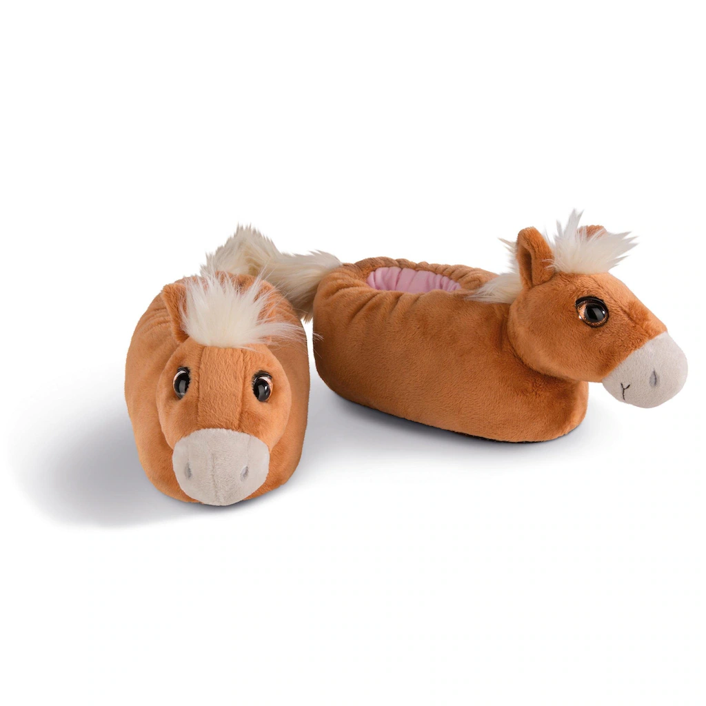 Nici Plüsch Hausschuhe »Haflinger Leotie« in Pferde-Form bestellen