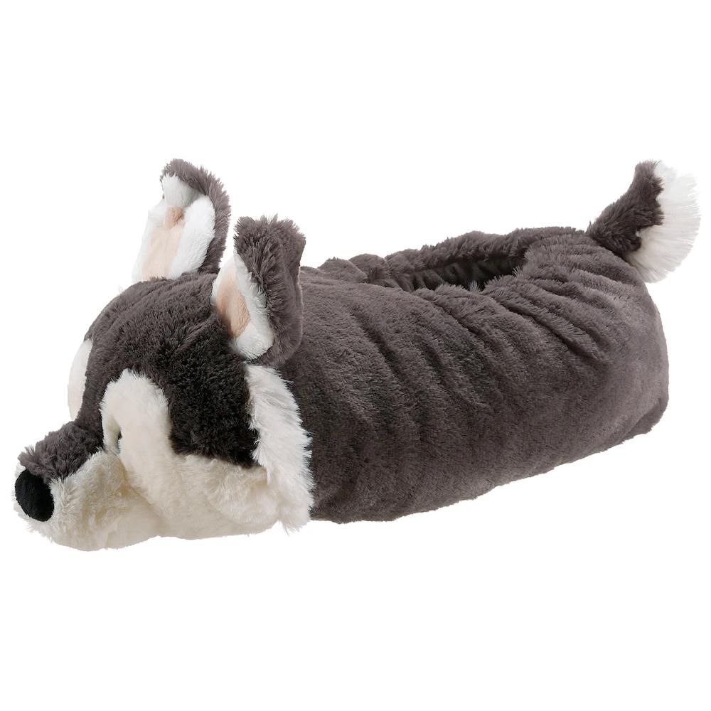 Nici Plüsch Hausschuhe »Husky Swante«