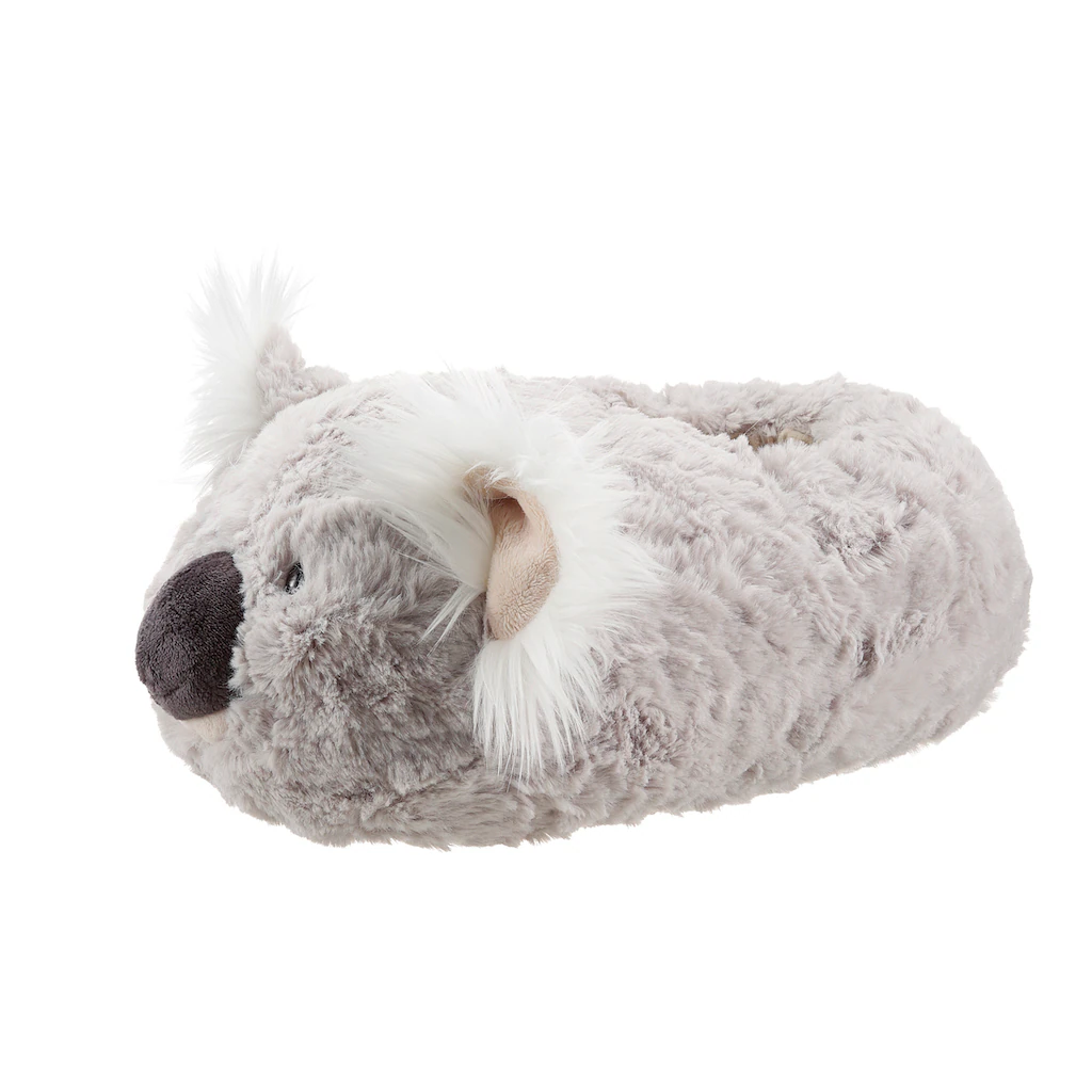 Nici Plüsch Hausschuhe »KOALA« Mit Flauschigen Ohren