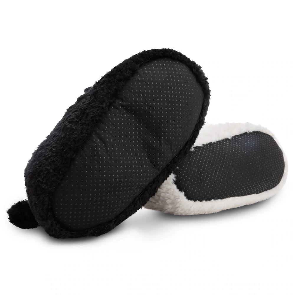 Nici Plüsch Hausschuhe »SCHAF WOOL*Y GANG« Pantoffel Ein Fuß Schwarz Ein Fuß Weiß Online Bestellen