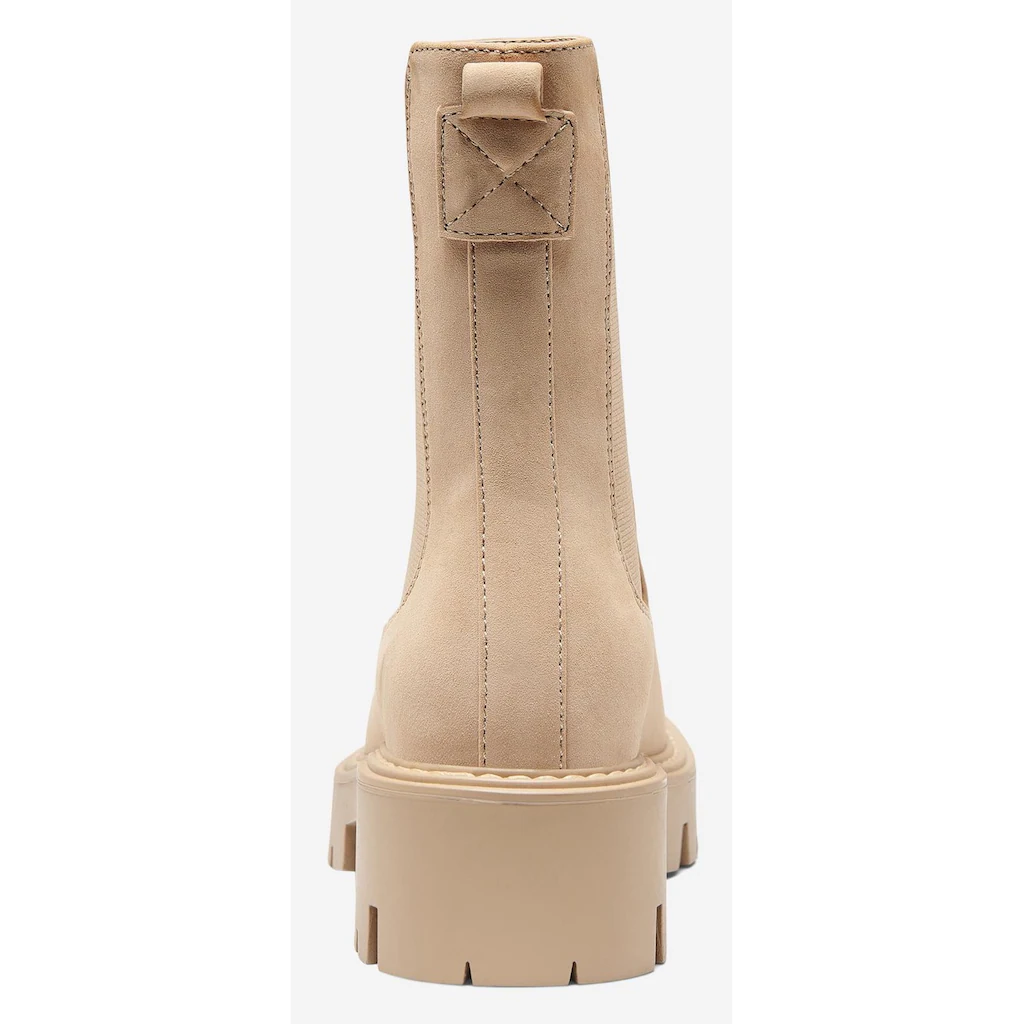 ONLY Shoes Chelseaboots »ONLBETTY-1« Blockabsatz Stiefelette Schlupfschuh Mit Markanter Profilsohle Bestellen