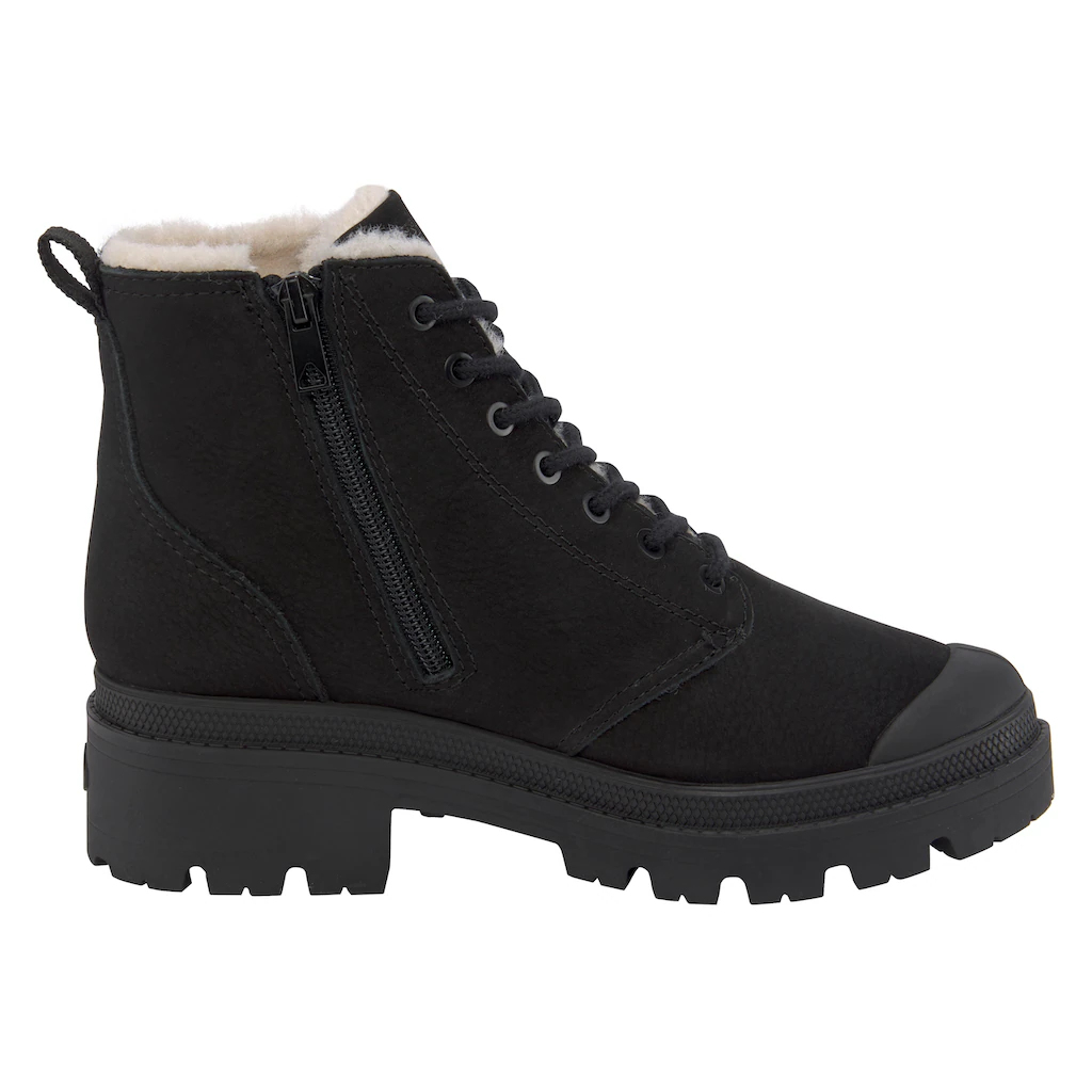 Palladium Schnürboots »PALLABASE NBK ZIP WL« Gefüttert ▷ Für