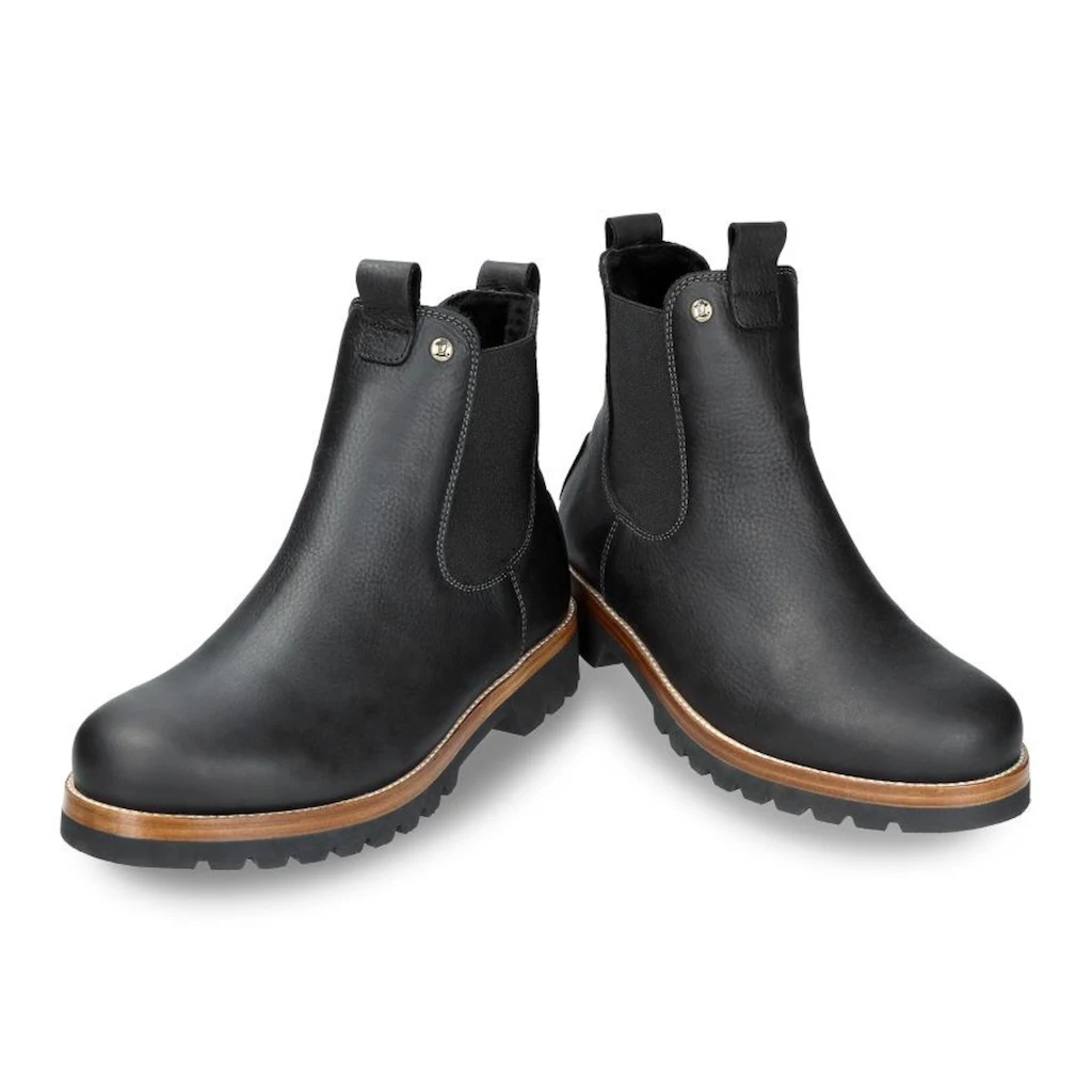 Panama Jack Chelseaboots »Burton Igloo C1« Mit Kuscheligem Lammfellfutter Online Bestellen