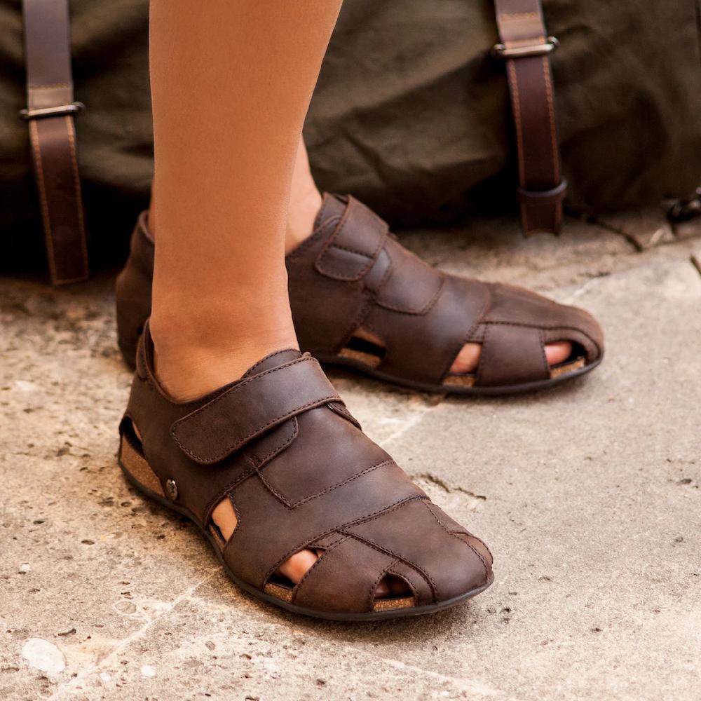 Panama Jack Klettschuh »Fletcher« Sandale Slipper Sommerschuh Mit Komfortablem Fußbett