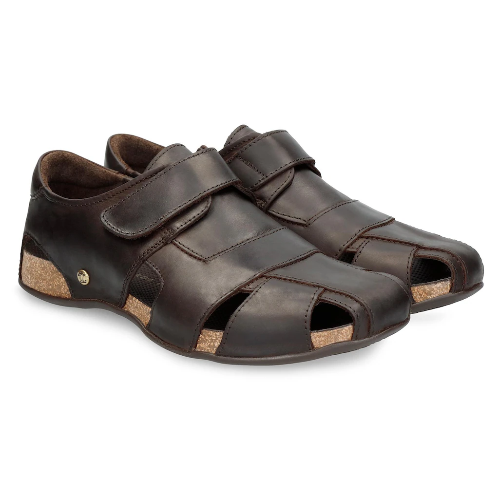 Panama Jack Klettschuh »Fletcher« Sandale Slipper Sommerschuh mit komfortablem Fußbett