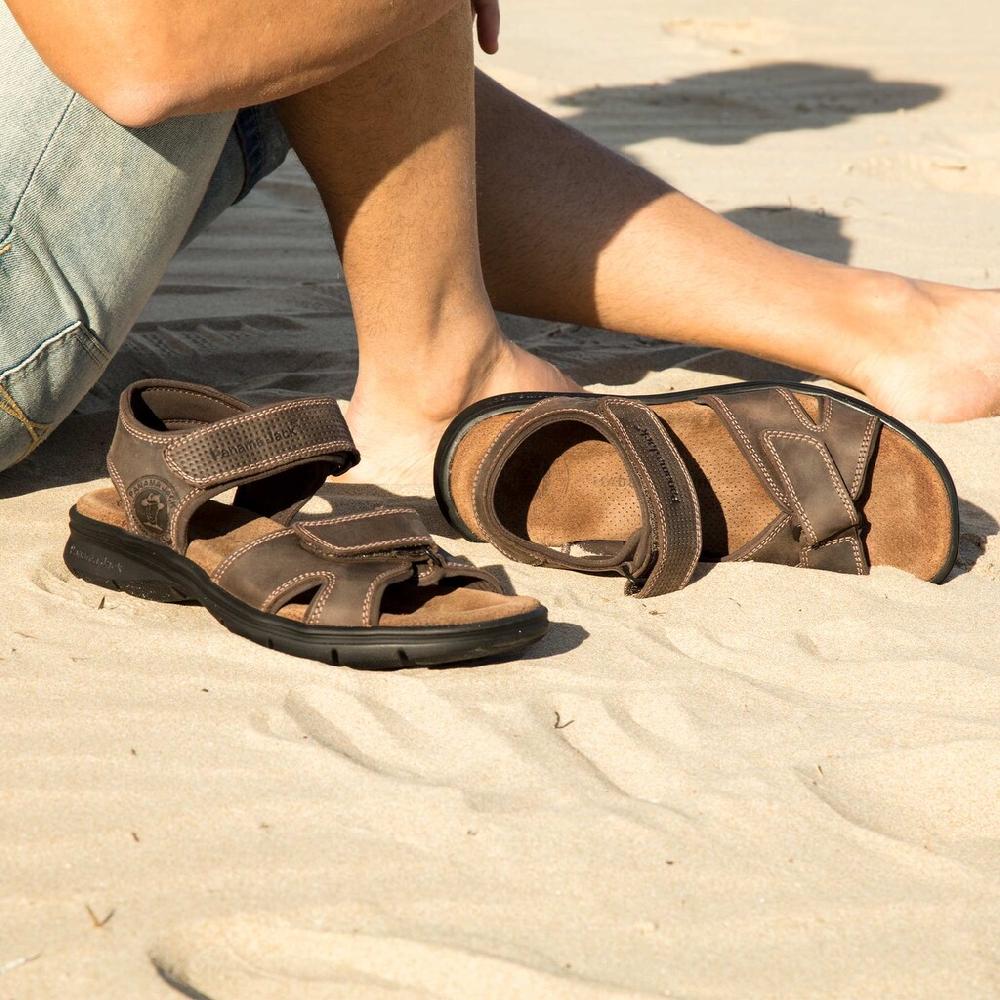 Panama Jack Sandale »Sanders« Sommerschuh Outdoorsandale Urlaubschuh Mit Klettverschlüssen