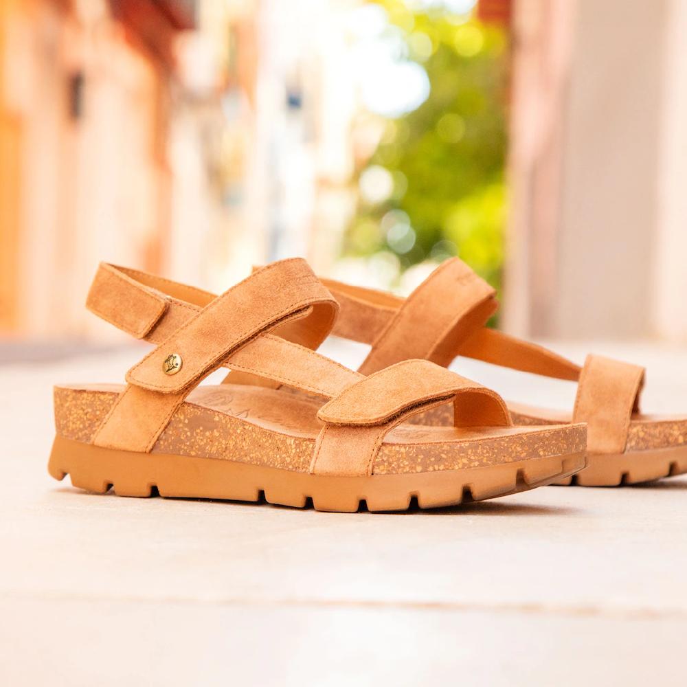 Panama Jack Sandale »Selma« Sommerschuh Klettschuh Sandalette Mit Praktischen Klettriemchen