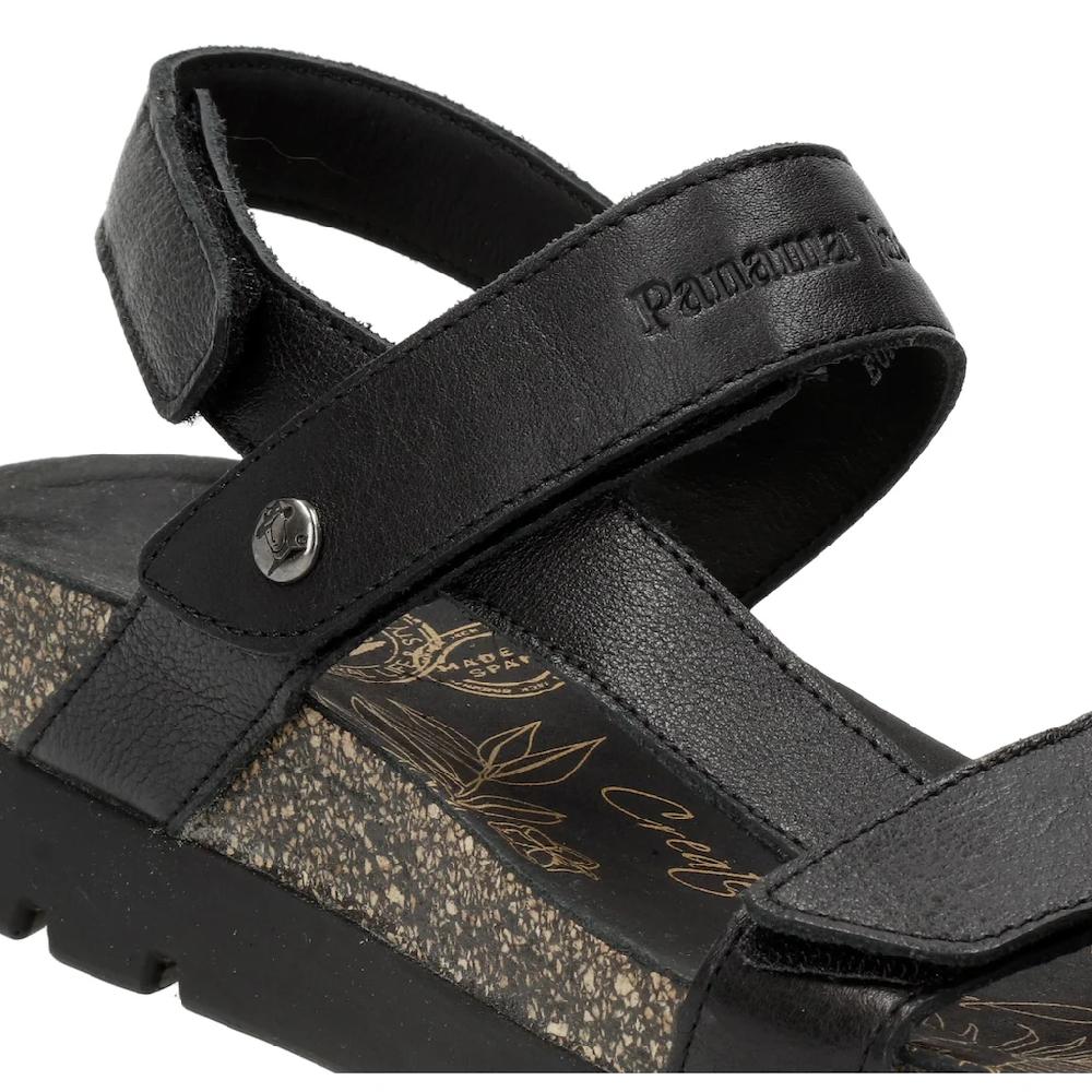 Panama Jack Sandale »Selma« Sommerschuh Klettschuh Sandalette Mit Weicher Lederinnenausstattung