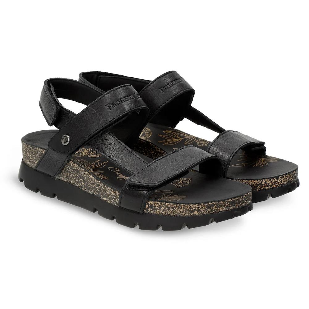 Panama Jack Sandale »Selma« Sommerschuh Klettschuh Sandalette mit weicher Lederinnenausstattung