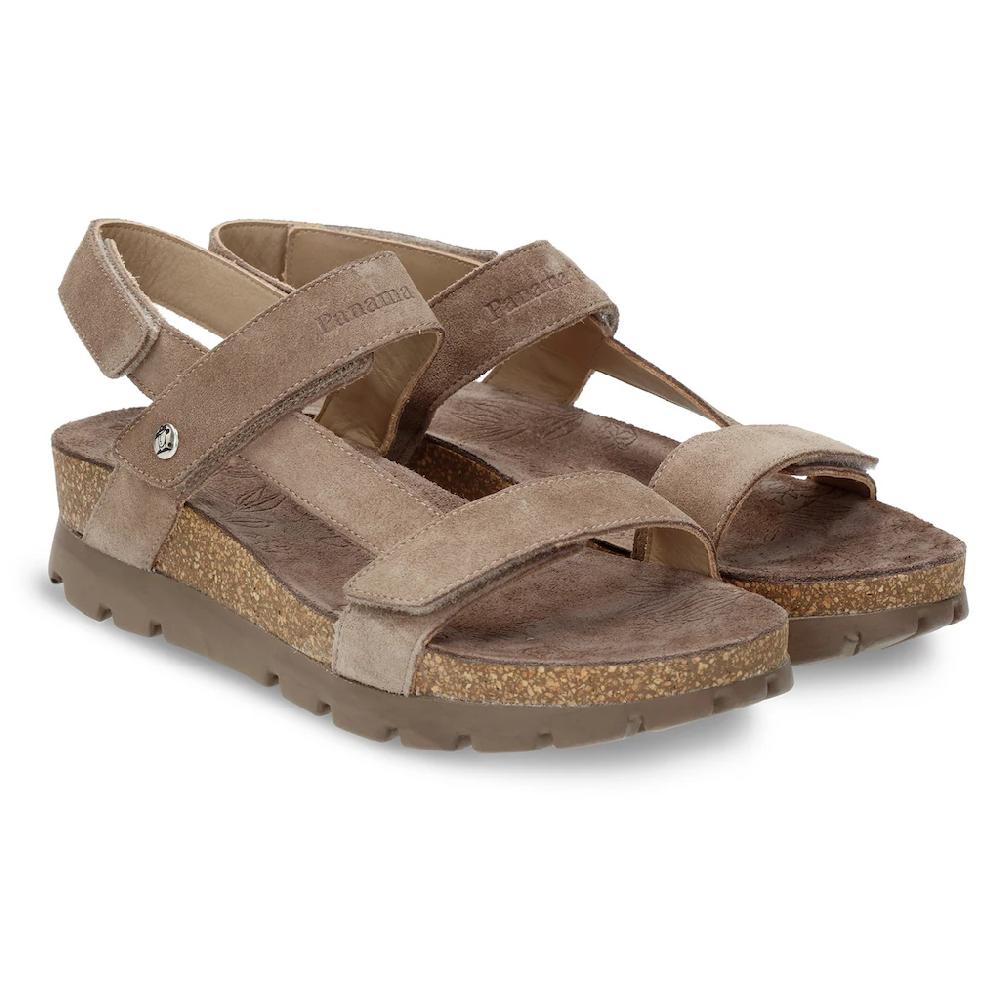 Panama Jack Sandale »Selma« Sommerschuh Klettschuh Sandalette mit komfortablem Fußbett