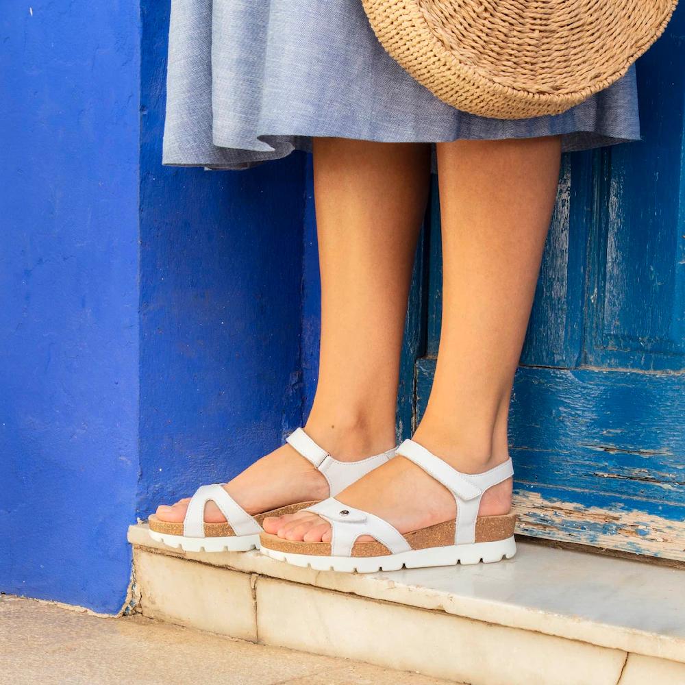 Panama Jack Sandale »Sulia« Klettschuh Sommerschuh Riemchensandalette Mit Ergonomischem Fußbett