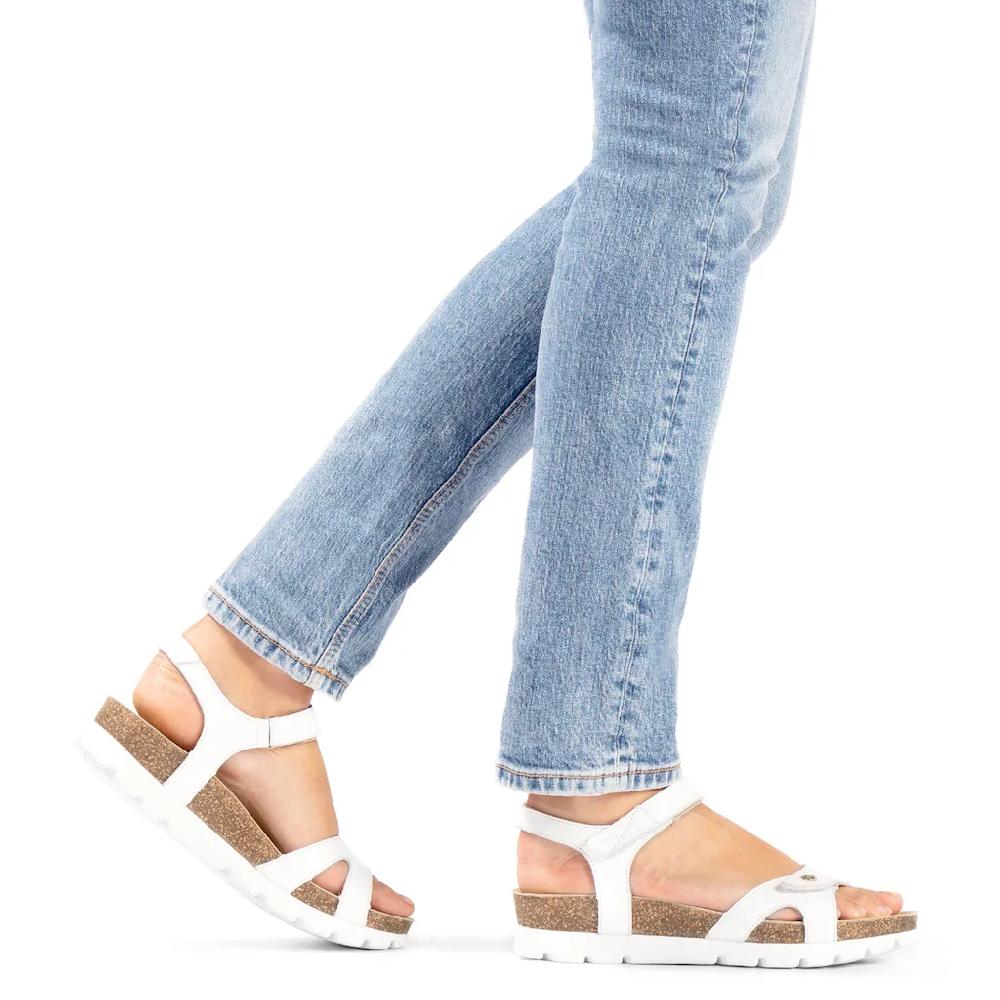 Panama Jack Sandale »Sulia« Klettschuh Sommerschuh Riemchensandalette Mit Ergonomischem Fußbett