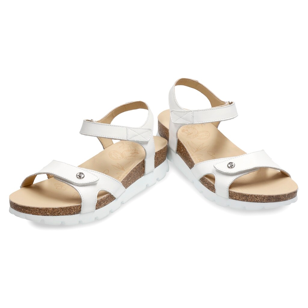 Panama Jack Sandale »Sulia« Klettschuh Sommerschuh Riemchensandalette Mit Ergonomischem Fußbett