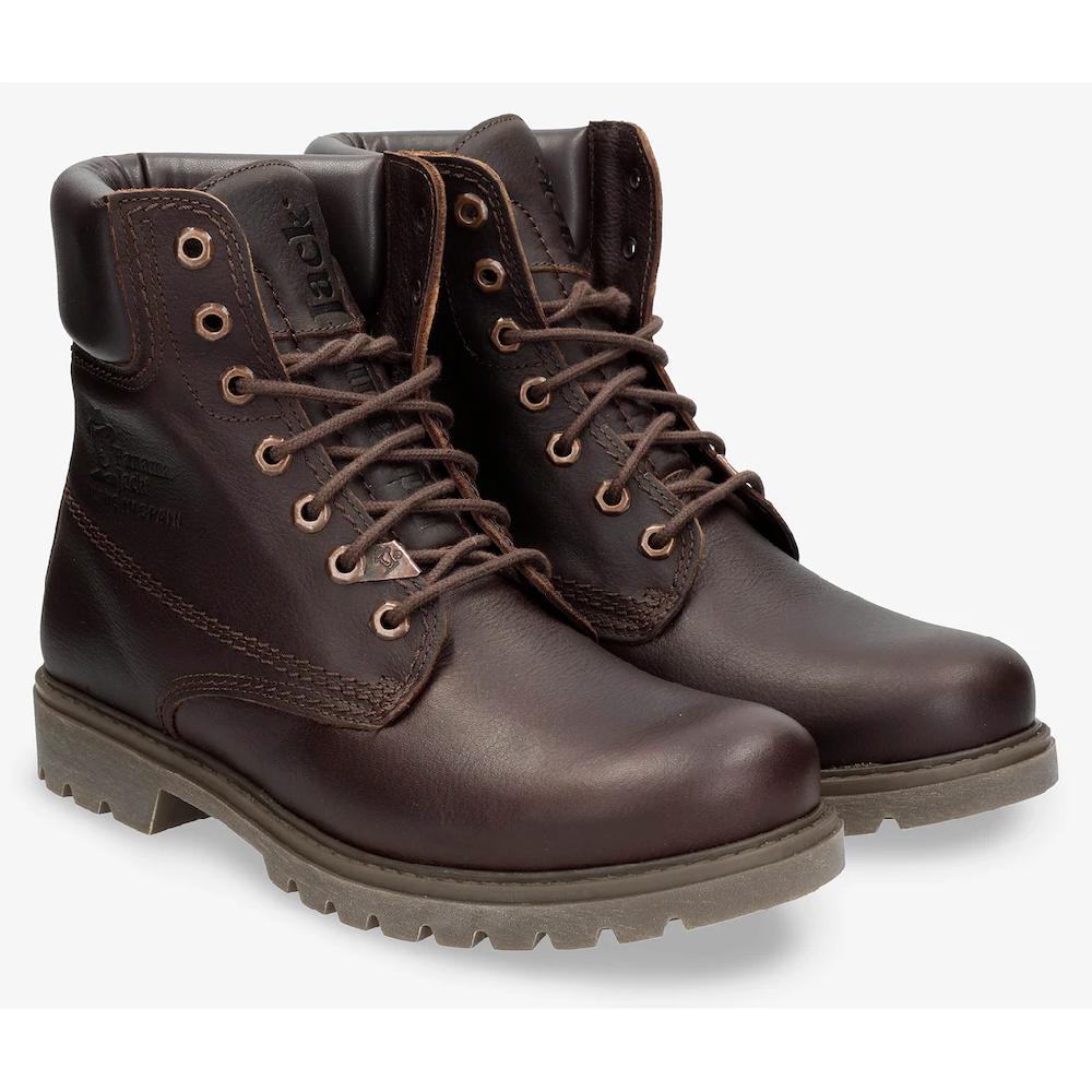 Panama Jack Schnürboots Blockabsatz Schnürstiefelette Outdoorschuh mit Ziernähten online bestellen