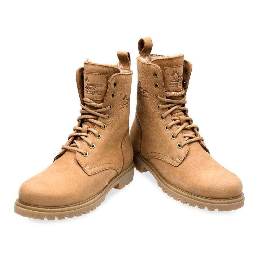 Panama Jack Schnürstiefelette Schnürboots Stiefelette Blockabsatz Waterproof ▷ Für