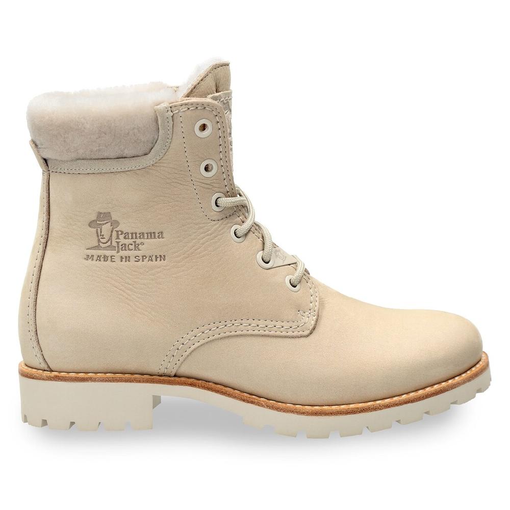 Panama Jack Winterboots »Panama 03 Igloo Trav« Schnürboots Profilsohle mit Lammfell-Schaftkragen online bestellen