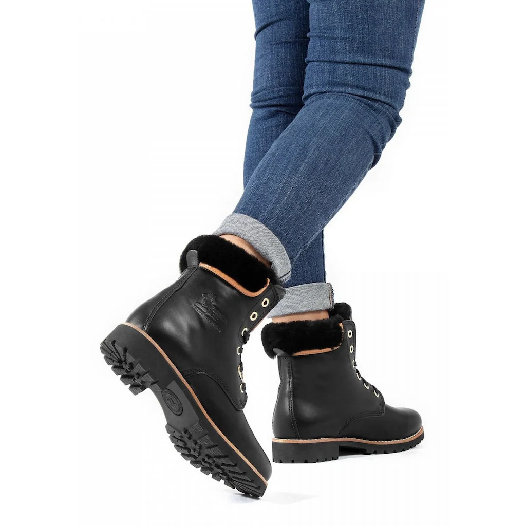 Panama Jack Winterboots Schnürboots Stiefelette Mit Logoprägung Online Bestellen