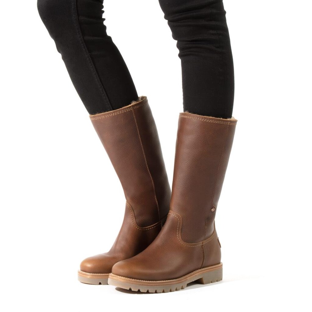 Panama Jack Winterstiefel »Bambina Igloo« Langschaftstiefel Schlupfstiefel Profilsohle Klassische Optik Online Kaufen