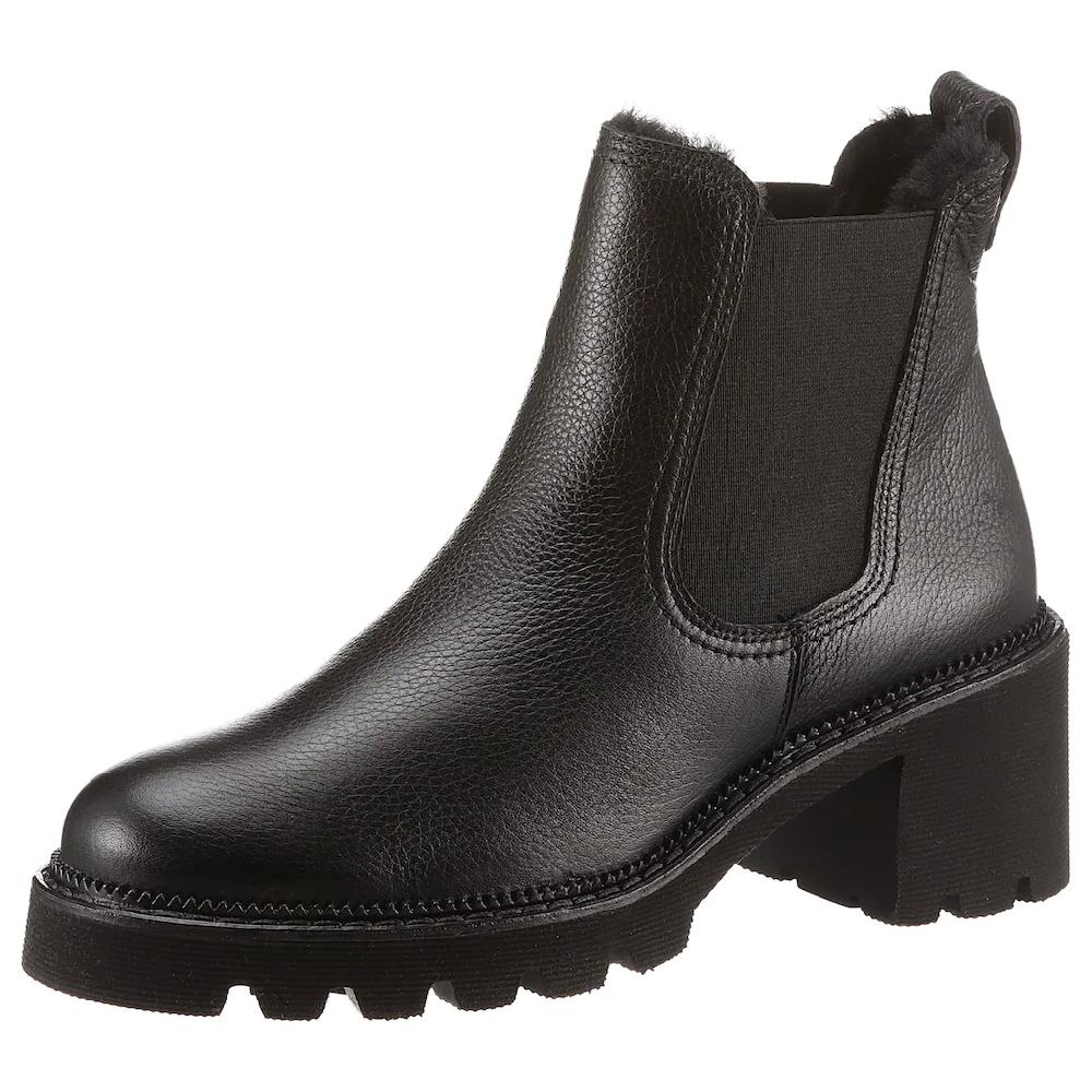 Paul Green Chelseaboots Winterstiefelette Ankleboots Blockabsatz mit Profilsohle bestellen