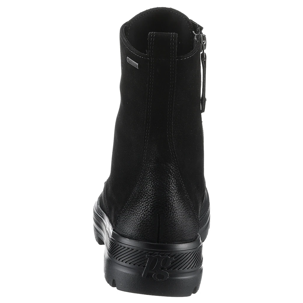 Paul Green Schnürboots Blockabsatz Schnürstiefelette Wasserabweisende GORE TEX-Membran Kaufen