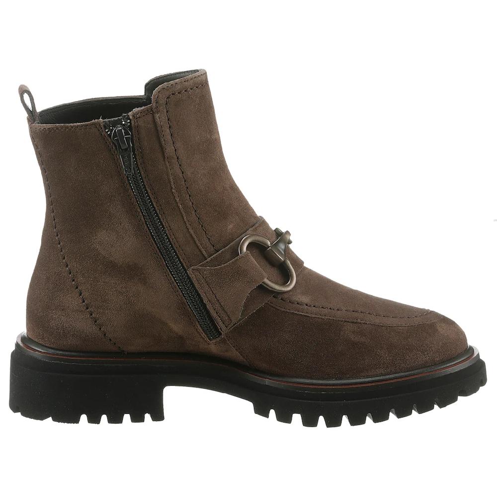 Paul Green Stiefelette Schlupfboots Blockabsatz Herbststiefelette Mit Schmuckschließe Online Kaufen