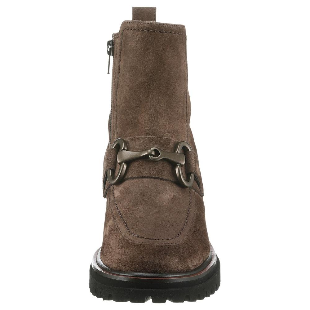 Paul Green Stiefelette Schlupfboots Blockabsatz Herbststiefelette Mit Schmuckschließe Online Kaufen