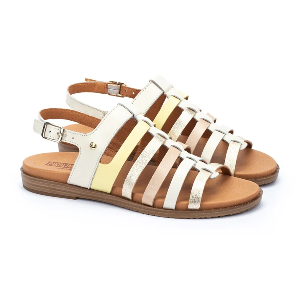 PIKOLINOS Riemchensandale »FORMENTERA« Sommerschuh Sandalette Sandale Mit Metallic Details Online Bestellen