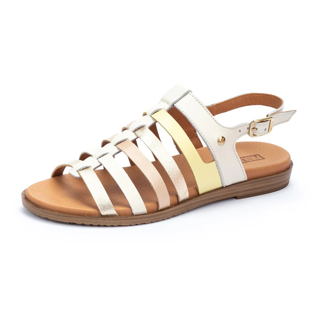 PIKOLINOS Riemchensandale »FORMENTERA« Sommerschuh Sandalette Sandale mit Metallic Details online bestellen