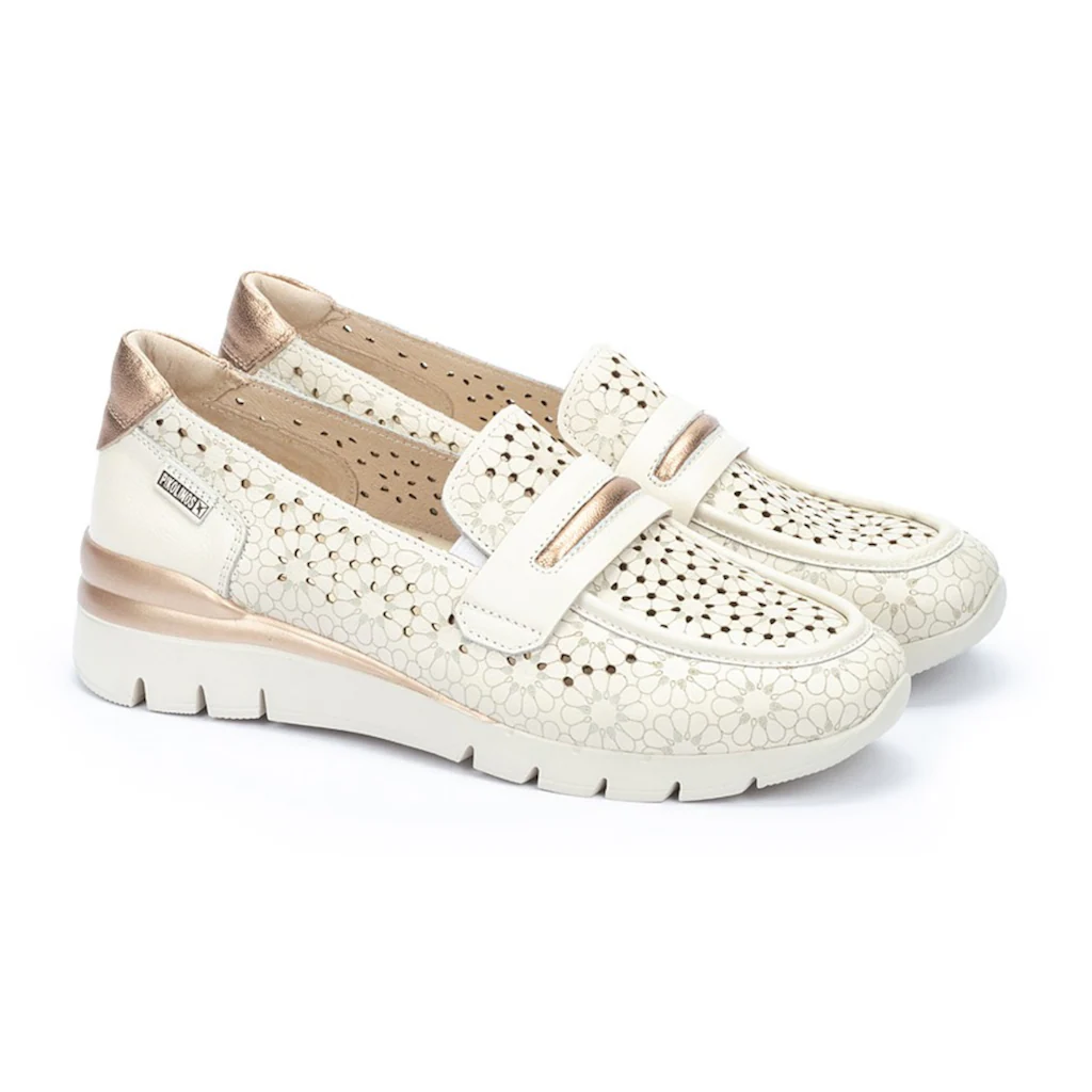 PIKOLINOS Slipper »CANTABRIA« Schlupfschuh Sommerschuh Komfortschuh mit Blüten-Muster ▷ für