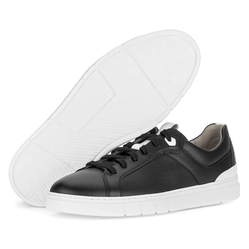 Pius Gabor Plateausneaker Freizeitschuh Halbschuh Schnürschuh Mit Perforierung Weite G