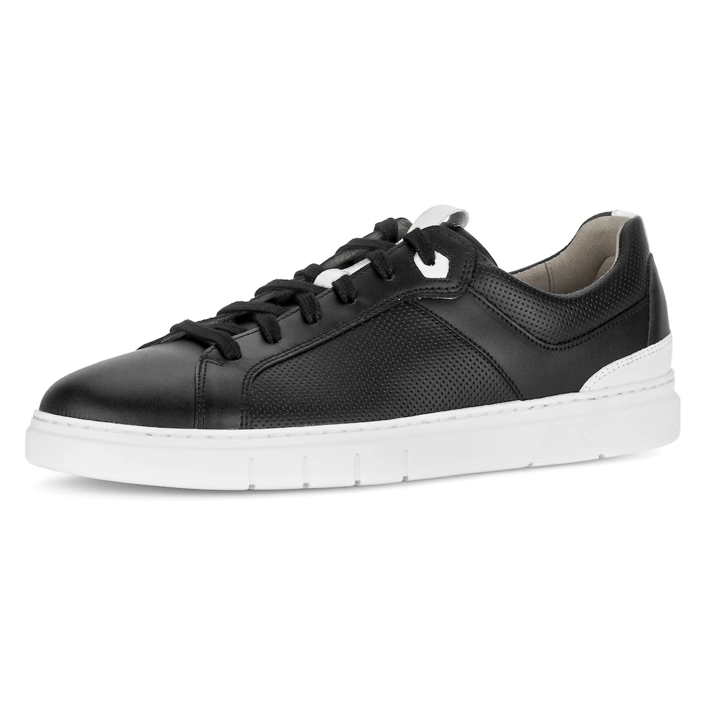Pius Gabor Plateausneaker Freizeitschuh Halbschuh Schnürschuh mit Perforierung Weite G