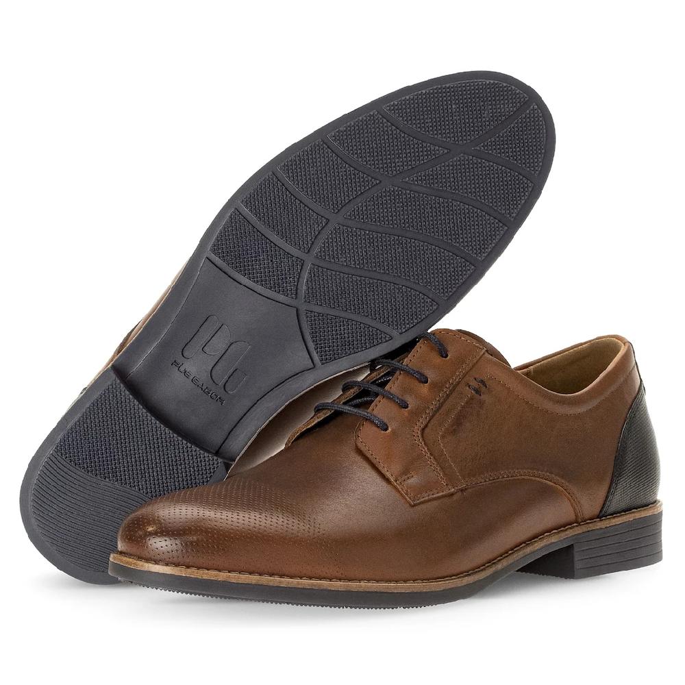 Pius Gabor Schnürschuh Blockabsatz Festtagsschuh Businessschuh G-Weite (=weit) ▷ Für