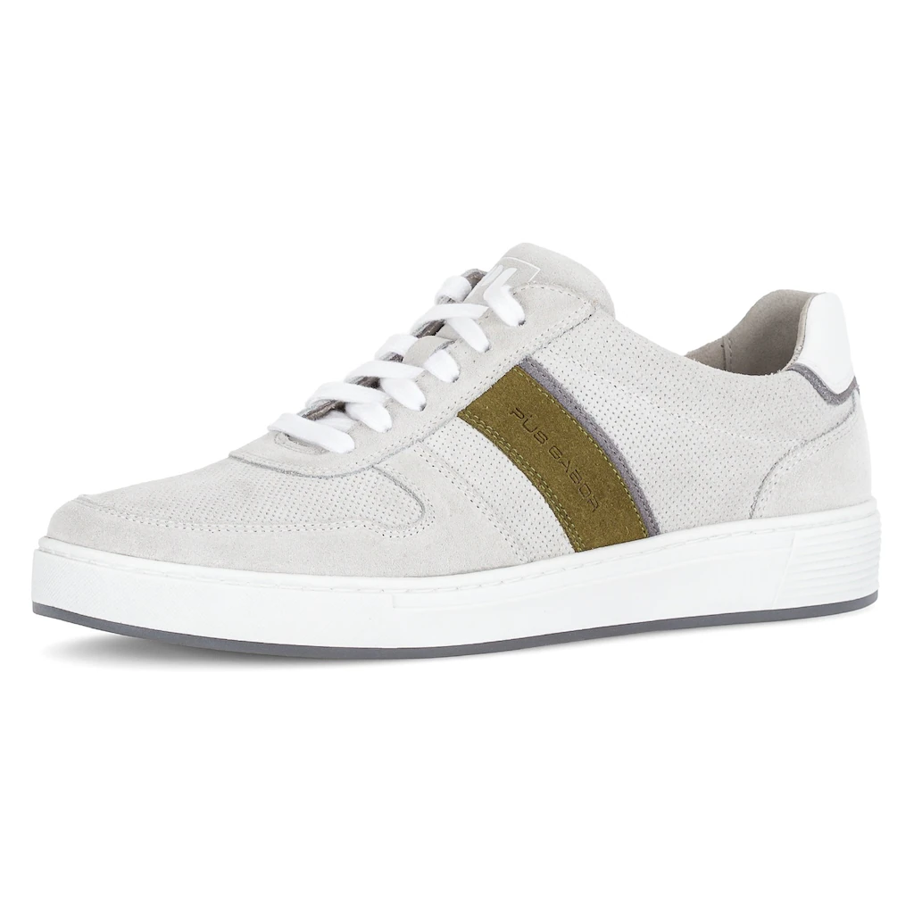Pius Gabor Sneaker Freizeitschuh Halbschuh Schnürer mit Kontrastbesätze Weite G bestellen